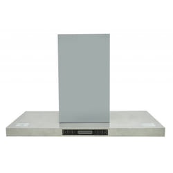 VidaXL K750-90 RVS Îlot Argent 750 m³/h