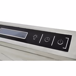 VidaXL K750-90 RVS Îlot Argent 750 m³/h