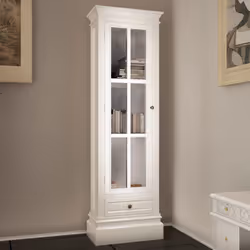 Description générale Cette grande armoire à épices est conçue avec trois étagères et un tiroir inférieur, offrant ainsi un es ...