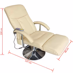 VidaXL 240065 Fauteuil massant électrique - Vue supplémentaire 4
