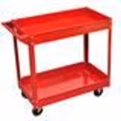 vidaXL Chariot à outils d'atelier 100 kg rouge - TU