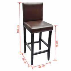VidaXL 240072 Tabouret de bar - Vue supplémentaire 5