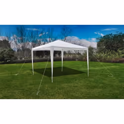 vidaXL Belvédère de jardin à toit pyramidal 3x3 m - TU