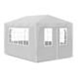 vidaXL Tente de réception 3x4 m Blanc - TU