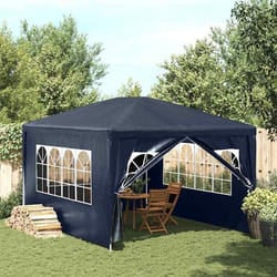 vidaXL Tente de réception 3x4 m Bleu - TU