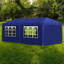 Vidaxl - Tente de réception 3 x 6 m Bleu