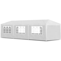 Vidaxl - Tente de réception 3x9 m Blanc