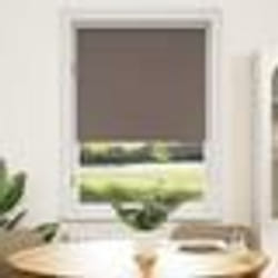 Store enrouleur occultant 80 x 175 cm marron - TU