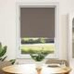 Store enrouleur occultant 120 x 175 cm marron - TU