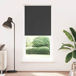 Vidaxl - Store enrouleur occultant 100 x 230 cm noir