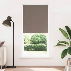 Store enrouleur occultant 120 x 230 cm marron - TU