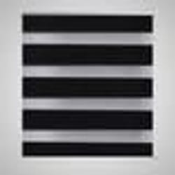 Store enrouleur tamisant 120 x 175 cm noir - TU