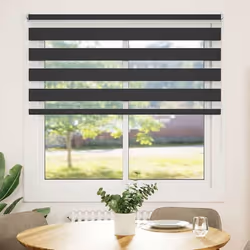 Store enrouleur tamisant 140 x 175cm noir - TU
