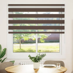 Vidaxl - Store enrouleur tamisant 140 x 175 cm marron