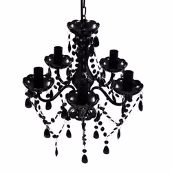 Description générale Ce lustre en cristal artificiel est un élément décoratif élégant qui embellira n'importe quelle pièce de ...