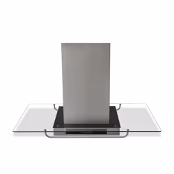 VidaXL 50167, 750 m³/h, Conduit, 65 dB, Îlot, Argent, Verre, Acier inoxydable