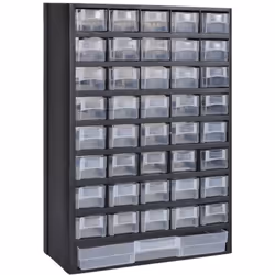 Description générale Cette armoire à outils en plastique est conçue pour organiser efficacement votre espace de travail. Avec ...