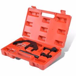Ce kit d'outils de calage contient les outils de calage nécessaires aux travaux de réglage de la chaîne de distribution et à ...
