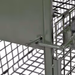 Avec des dimensions pratiques, cette attrape à animaux peut être facilement utilisée par une seule personne. Les petits trous ...