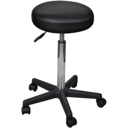 Vidaxl - Tabouret de bureau Noir