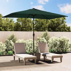 Description générale Ce parasol élégant est idéal pour vous protéger des rayons UV nocifs et de la pluie. Il peut être instal ...