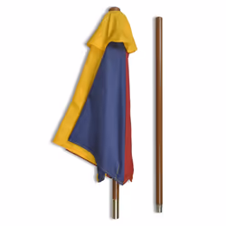 VidaXL 40773 table de jardin Bleu, Rouge, Jaune, Vert - Vue supplémentaire 4