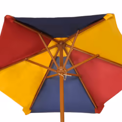 VidaXL 40773 table de jardin Bleu, Rouge, Jaune, Vert - Vue supplémentaire 5