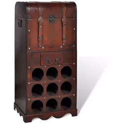 C'est un casier à vin parfait pour les amateurs de vin. Ce casier à bouteilles élégant, idéal pour stocker plusieurs bouteill ...