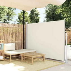 vidaXL Auvent latéral de patio 160x300 cm Couleur crème - TU
