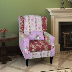 Vidaxl - Fauteuil avec design de patchwork Tissu