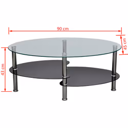 VidaXL 240509 Table à café, latérale et de salon - Vue supplémentaire 4