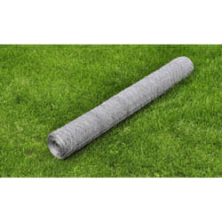 Vidaxl - Grillage pour volière Acier galvanisé 25 x 0,75 m Argenté