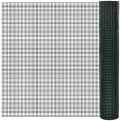 Vidaxl - Grillage Acier galvanisé et revêtement en pvc 25 x 1 m Vert