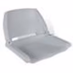 vidaXL Siège pliant de bateau et dossier sans coussin gris 48x51x41 cm - TU