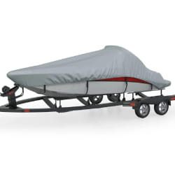 Housse pour bateau gris 427-488 cm (longueur)229 cm (largeur) - TU