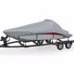Housse pour bateau gris 610-671 cm (longueur) 254 cm (largeur) - TU