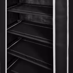 VidaXL 240503 Organisateur pour chaussures Fermé Noir - Vue supplémentaire 5