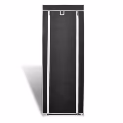 VidaXL 240491 Organisateur pour chaussures Fermé Noir