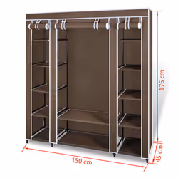 VidaXL 240496 placard et armoire de chambre à coucher - Vue supplémentaire 7