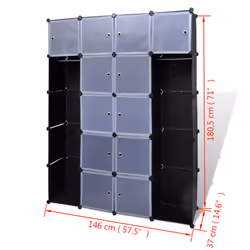 VidaXL 240499 placard et armoire de chambre à coucher - Vue supplémentaire 6