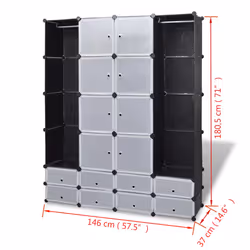 VidaXL 240501 placard et armoire de chambre à coucher - Vue supplémentaire 7