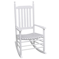 VidaXL 40858 chaise d'extérieur Terrace Siège rembourré Bois de pin Blanc