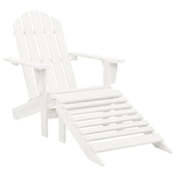 VidaXL 40859 chaise d'extérieur Terrace Siège rembourré Bois de pin Blanc