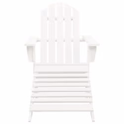 VidaXL 40859 chaise d'extérieur Terrace Siège rembourré Bois de pin Blanc