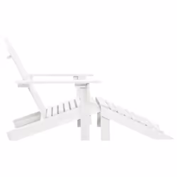 VidaXL 40859 chaise d'extérieur Terrace Siège rembourré Bois de pin Blanc
