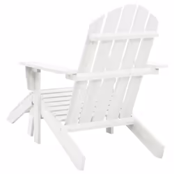 VidaXL 40859 chaise d'extérieur Terrace Siège rembourré Bois de pin Blanc - Vue supplémentaire 4
