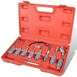 Vidaxl - Kit d'adapteur pour pistolet à graisse 7 pièces