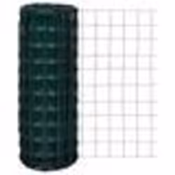 vidaXL Clôture euro Acier 25 x 1,0 m Vert - TU
