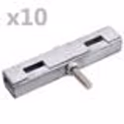 vidaXL Clôture euro Acier 10 x 1,5 m Vert - TU