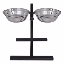 VidaXL 170093 bol pour chiens et chats Chien Ensemble gamelles pour animaux de compagnie